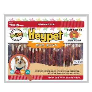  펫쿡 헤이펫 오리칼슘껌400g [1개]