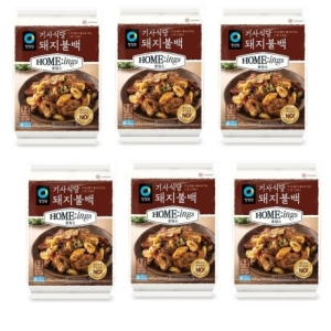 대상 청정원 청정원 호밍스 기사식당 돼지불백 400g (6개)_이미지