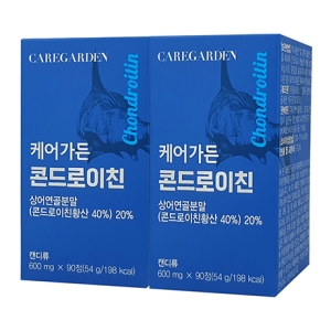팜크로스 케어가든 콘드로이친 600mg 90정 (2개)_이미지
