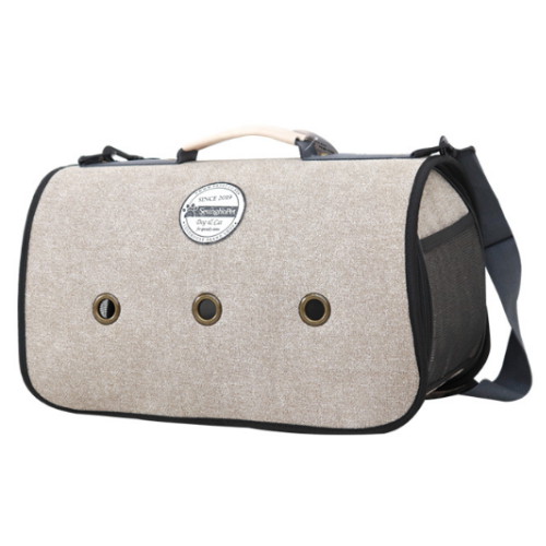 아하토이 레드퍼피 하드케이스 이동가방 베이지 대형_이미지