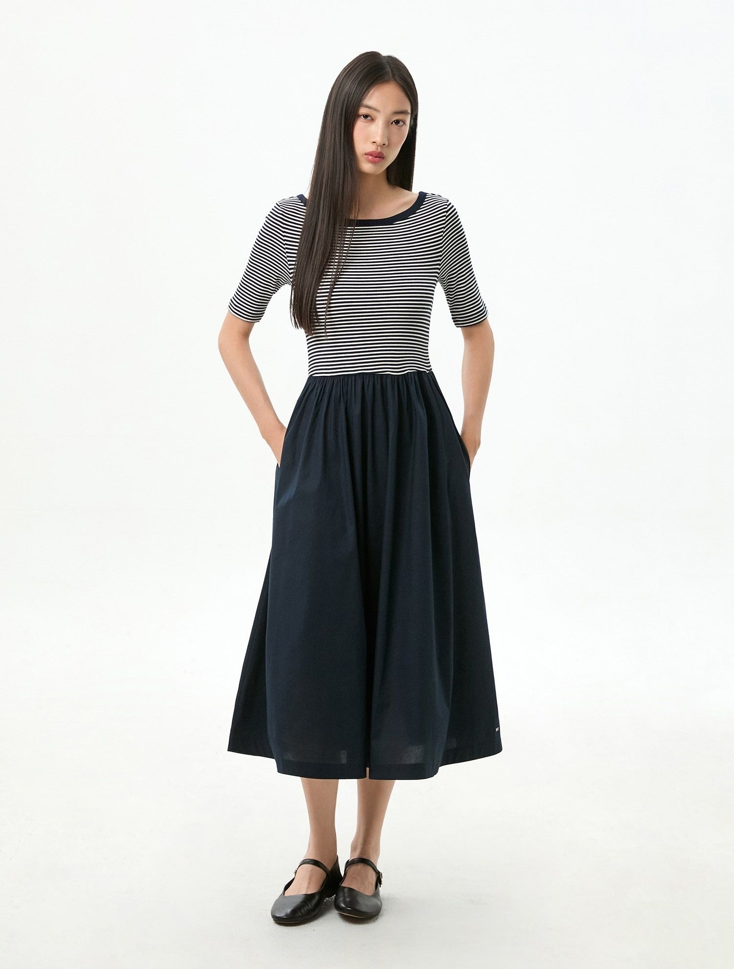 립 믹스 미디어 드레스 T22G6TDR030WT20X4 GQ0Z26072757630