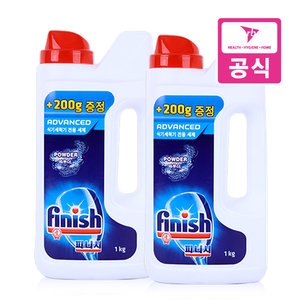 옥시레킷벤키저 피니시 식기세척기 전용세제 파우더 1.2kg (2개)_이미지