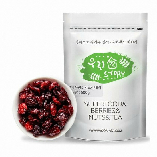 우리가스토리 건크랜베리 500g (1개)