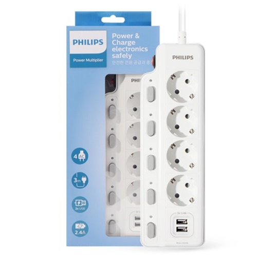 �ʸ��� 4�� 16A ��������ġ USB ���뷮 ��Ƽ��