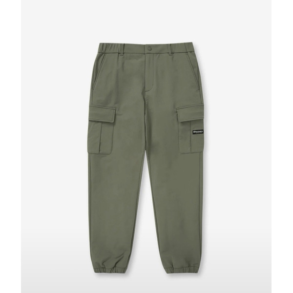 디스커버리 익스페디션 기모 테이퍼드 카고조거팬츠 DMPT75046-SAD