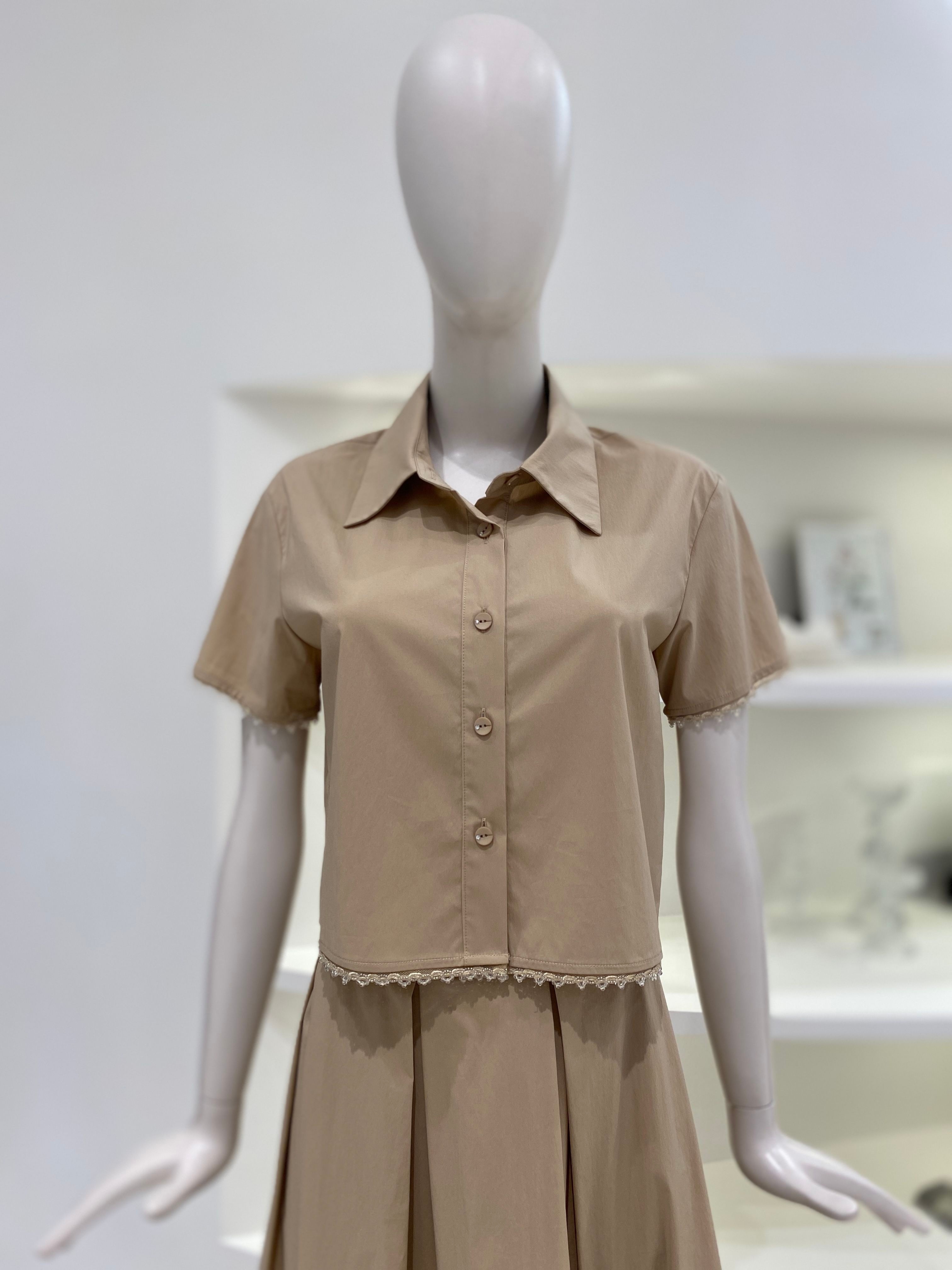 수량한정 비딩 포인트 셋업 셔츠 블라우스 L263PSC005 2769291
