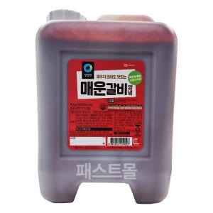 청정원 매운 갈비 양념 10kg