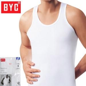 BYC BYC 남성 흰색 골런닝 5개세트 남자런닝셔츠 메리야스 이너웨어_이미지