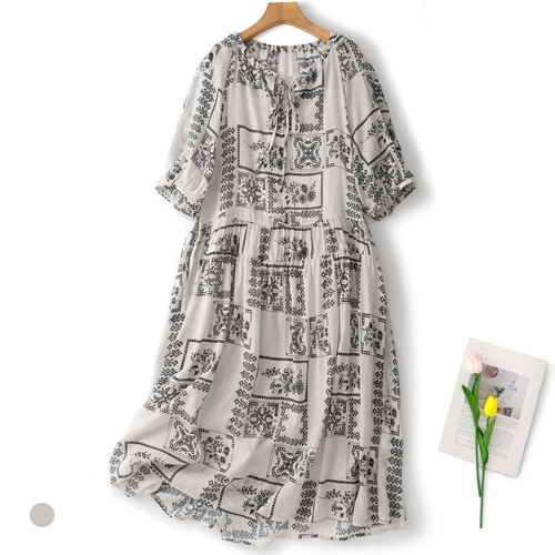 화세 화이트에스닉원피스_HB5MOP113C