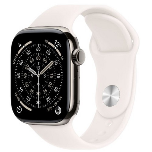 APPLE 워치 시리즈11 42mm Cellular 내추럴 티타늄 (스포츠밴드)
