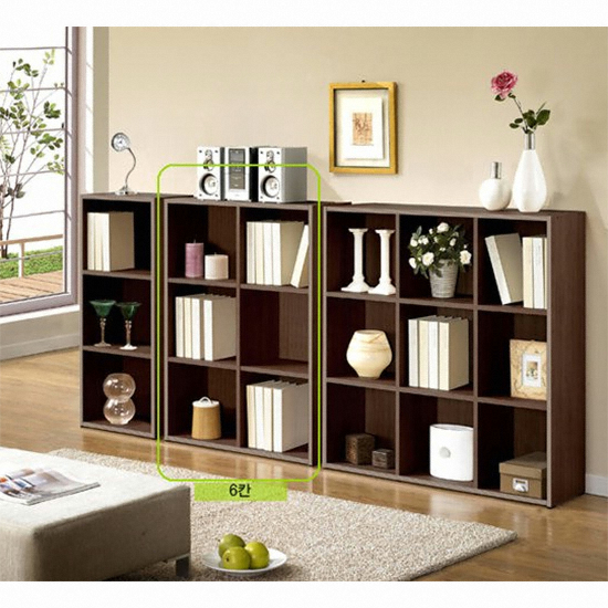 자토 유니트라인 속깊은 3단 책장 (72cm)_이미지