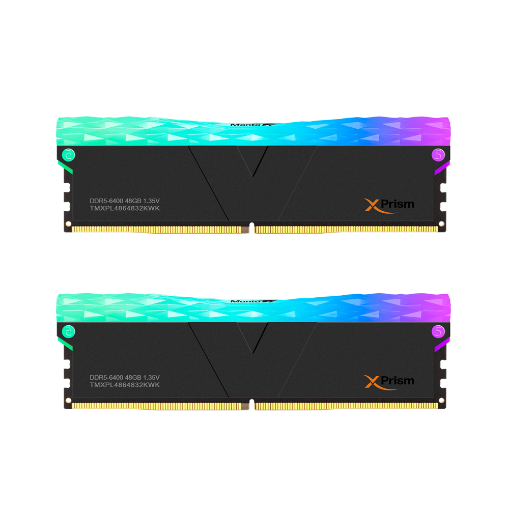 V-Color Manta DDR5-6400 CL32 XPrism RGB ���� ��Ű��