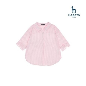헤지스키즈 5부 블라우스 HQS12XB61M_PK_이미지