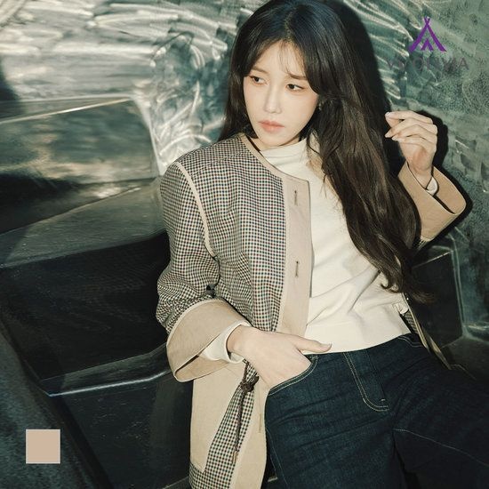 체크 트렌치 자켓_VVPFU361 198642