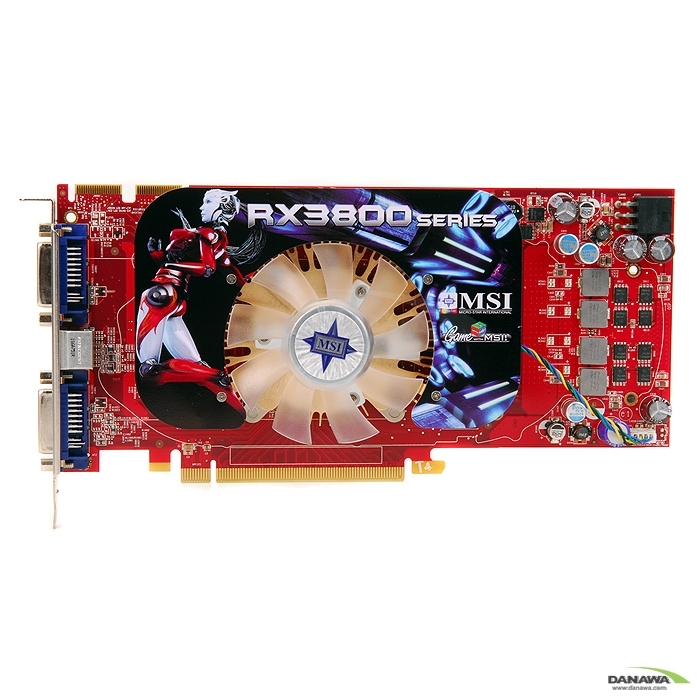MSI 라데온 HD 3850 RX3850-T2D256E D3 256MB_이미지