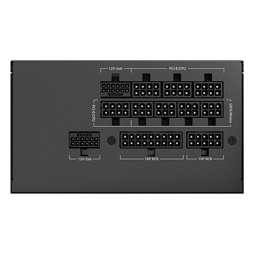 Antec GSK 1200W 80PLUS골드 풀모듈러 ATX3.1_이미지