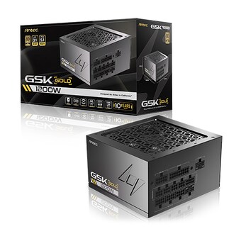 Antec GSK <b>1200W</b> 80PLUS골드 풀모듈러 ATX3.1
