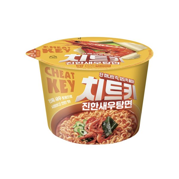 치트키 진한새우탕면 100g