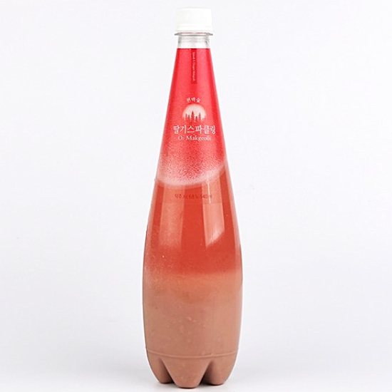 편백숲 산소 막걸리 딸기 스파클링 940ml (6.8도) (1개)