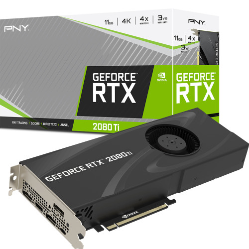 PNY 지포스 RTX 2080 Ti D6 11GB BLOWER_이미지