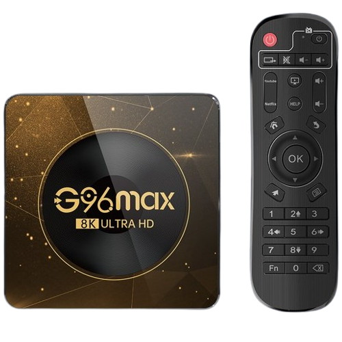 G96 MAX 안드로이드 TV 박스 (해외구매, 4GB+32GB)