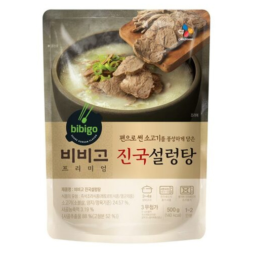 CJ제일제당 비비고 진국 설렁탕 500g