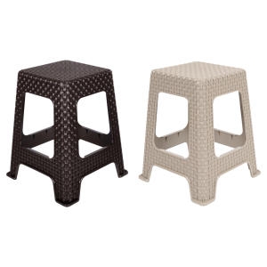 지오리빙 라탄 사각/회전 의자_이미지