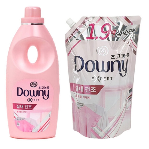 실내건조 플로럴프레시 1L + 리필 1.35L