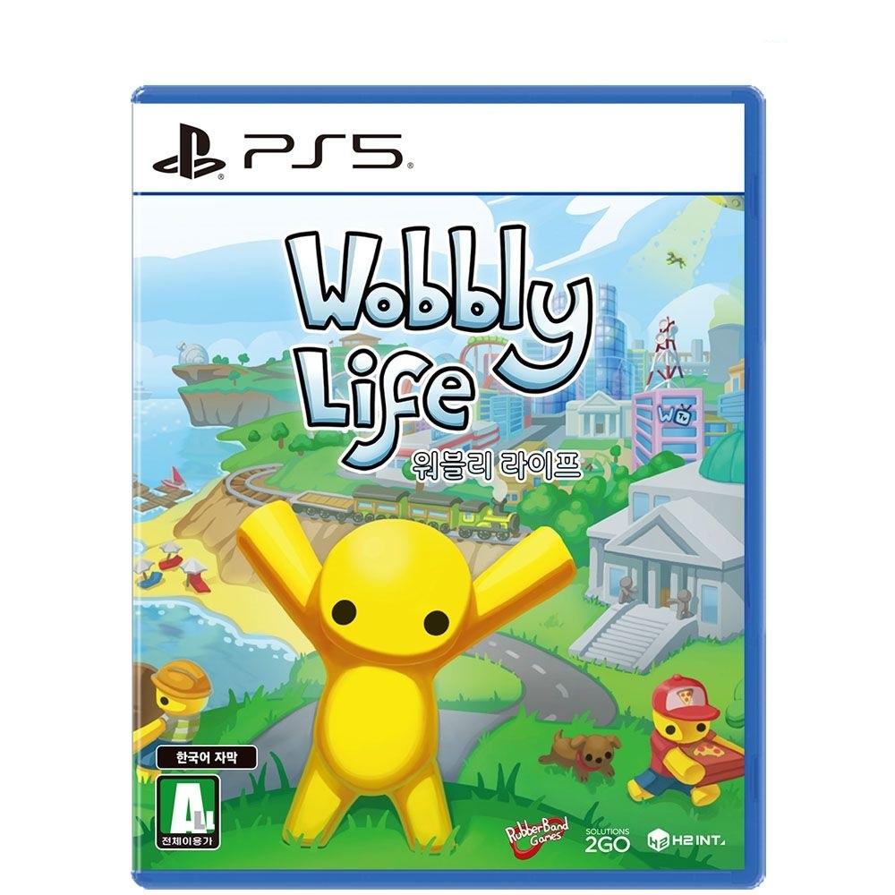  워블리 라이프 한글판 PS5, 패키지디스크