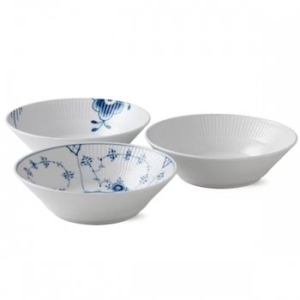 로얄코펜하겐 히스토리 기프트믹스 딥플레이트 17cm 3종