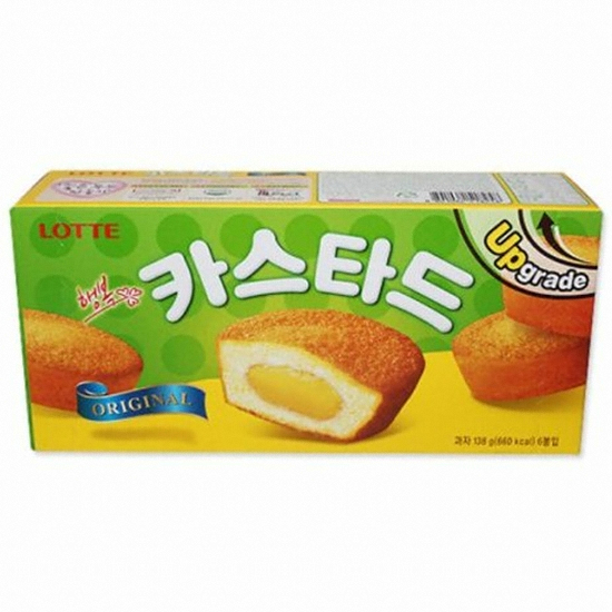 롯데웰푸드 카스타드 6개입 138g (6개)_이미지