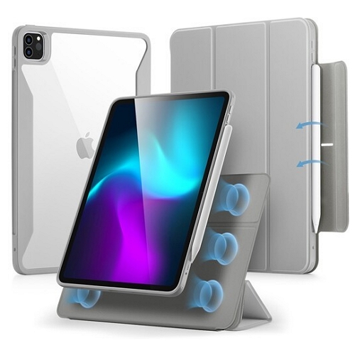 ESR iPad Pro 13 M4 하이브리드 360 케이스+강화유리_이미지