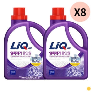 리큐 얼룩제거 올인원 드럼용 2.7L (16개)_이미지