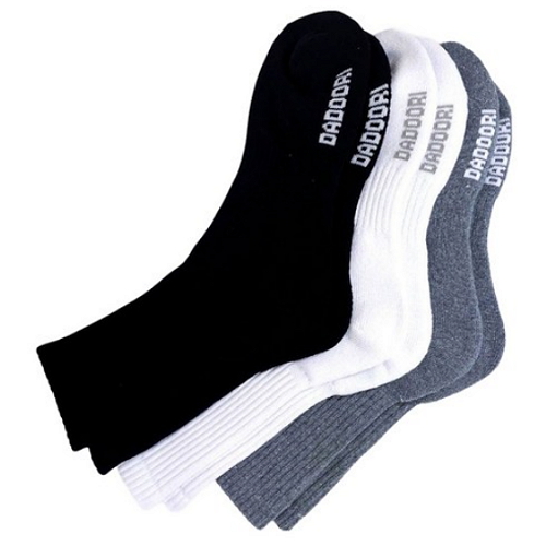 다두리 이중 쿠션 여성용 장목 스포츠양말 5세트_이미지