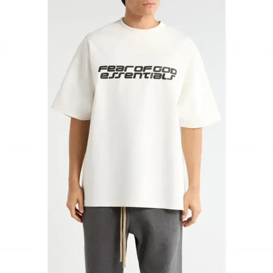 에센셜 Fear of God Essentials 피어 오브 갓 스 90년대 핏 로고 그래픽 티셔츠 7568848_이미지