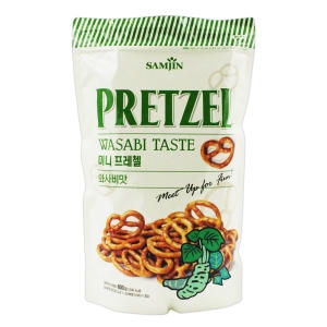 삼진씨앤에프 미니 프레첼 와사비맛 800g (1개)_이미지