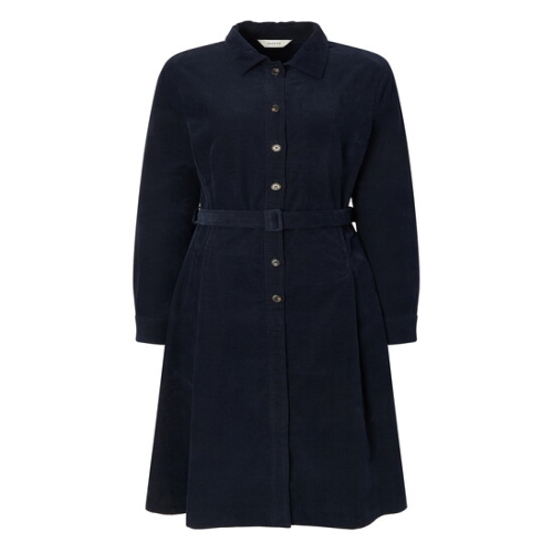 LF 헤지스레이디스 벨티드 면 긴팔원피스 HSDR5D903 HSDR5D903