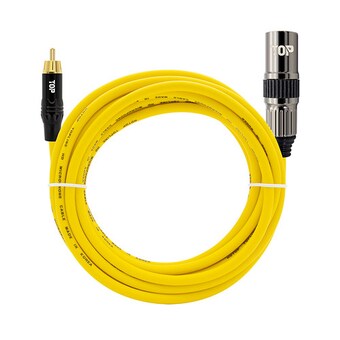 탑라인에이치디 HDTOP RCA to <b>XLR</b> MM 옐로우 <b>케이블</b>