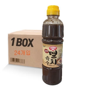  롯데푸드 델가 진한 멸치 육수 500ml [24개]