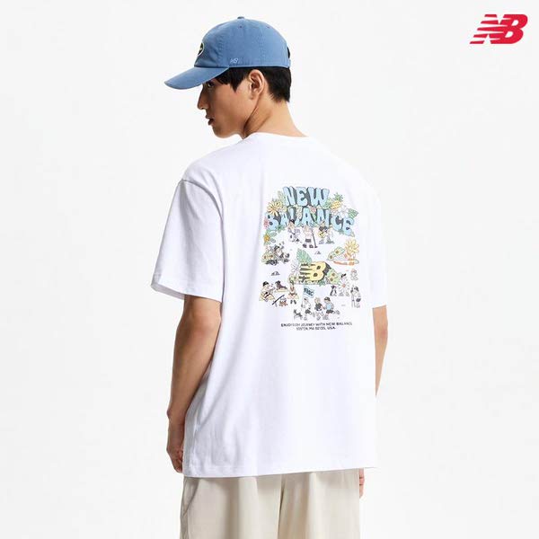 UNI NB BOY 피크닉 페스티벌 반팔티 NBNEF31613