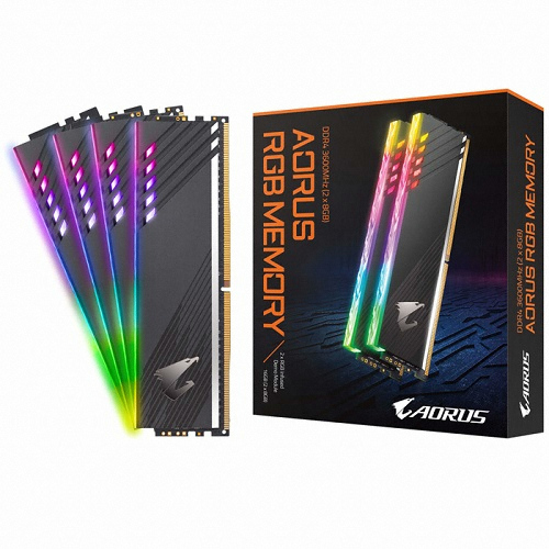 GIGABYTE AORUS DDR4-3600 CL18 RGB with Demo kit 패키지 (16GB(8Gx2))_이미지