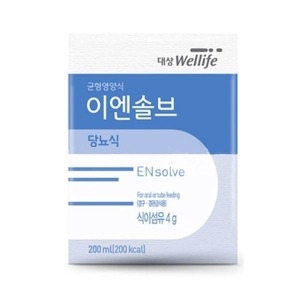 대상웰라이프 이엔솔브 당뇨식 200mlX60팩/환자영양식/균형영양식/뉴케어_이미지