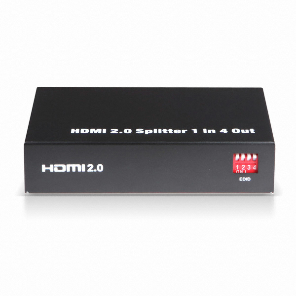 이지넷유비쿼터스 넥스트 1:4 HDMI 2.0 분배기 (NEXT-404SP4K60)
