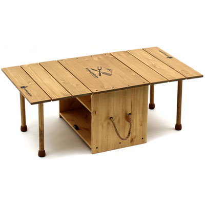 인포캐빈 윙테이블 (샌디브라운)_이미지