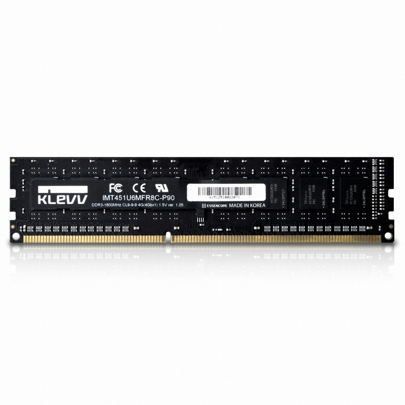 ESSENCORE KLEVV DDR3-1600 CL9 (4GB)