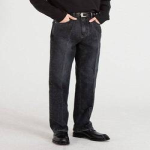 브랜디드 국내판 청바지 51006 HISHITOMO COLLECTION BLACK JEANS RELAX STRAIGHT 527405_이미지