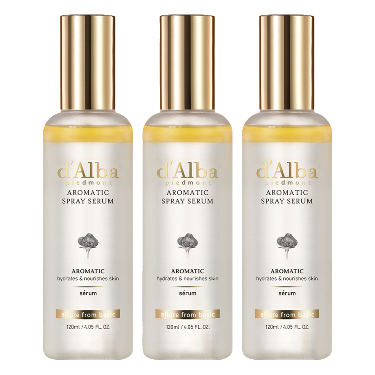 달바 화이트 트러플 퍼스트 아로마틱 스프레이 세럼 120ml (3개)