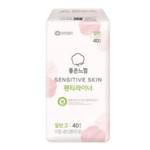 좋은느낌 센서티브 스킨 팬티라이너 일반 40개이미지입니다. 누르면 해당 게시물로 새창이동합니다.