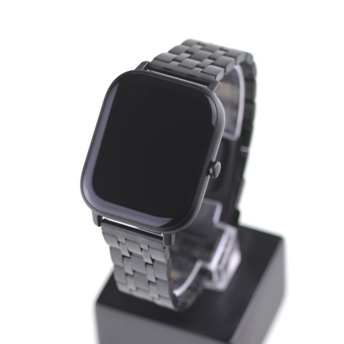 샤오미 어메이즈핏GTR42 호환 블랙 메탈밴드 ME39BK20 단품