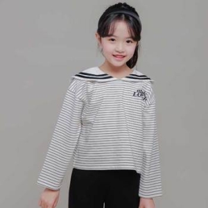 아이러브제이 A.뮤직러버 스트라이프 티 JVSTO87